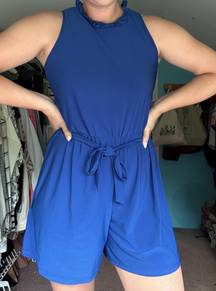 Royal Blue Romper