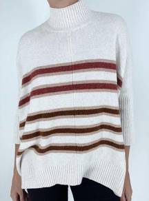 Ann Taylor LOFT Outlet Oversized Striped Sweater Size XS