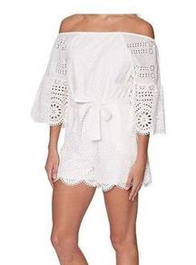 Sperry eyelet romper