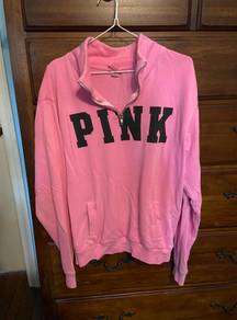 PINK - Victoria's Secret PINK QuarterZip Sweatshirt