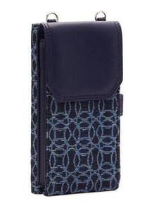 Nwt crossbody wallet purse by Time and Tru Women's Natalie String navy Blue