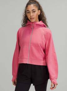 Lululemon Full Zip Pink Blossom Scuba