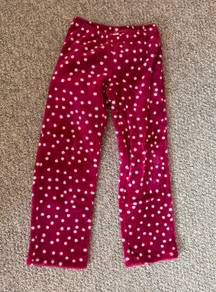 scattered polka dot pj bottoms