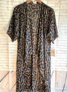 LuLaRoe Shirley Coverup Kimono size S