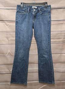 Levi’s  545 Medium Wash Whiskered Y2K Low Rise Bootcut Women's Jeans Size 6