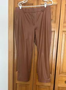 Faux Leather Trouser pant