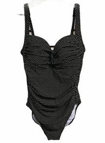 One Piece bond-eye Australia  Polkadot Pin Up Swimsuit Size D/DD