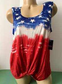 American Flag Tank Top, XL