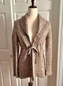 Brown Cardigan Sweater Size Medium