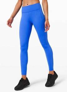 Lululemon  Speed Up Mid Rise Tight 28” Luxtreme Leggings Pull On Wild Bluebell 6