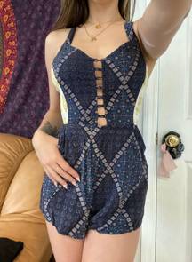 Kendall + Kylie Aztec Romper