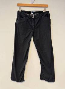 Y2K utility pants GF Ferre Capri With keyhole Detail size 30