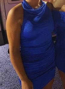 Blue Mini Dress 