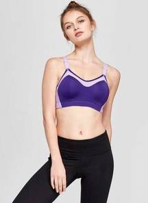 Women's Power Shape Support Strappy Back Sports Bra - C9 Champion (Purple L