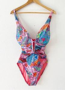 Bleu Rod Beattie Groovy Baby Paisley One Piece Swimsuit