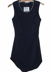 CHAMPION ATHLETIC APPAREL JERSEY BLACK SLEEVELESS DRESS WOMENS SIZE SMALL $80