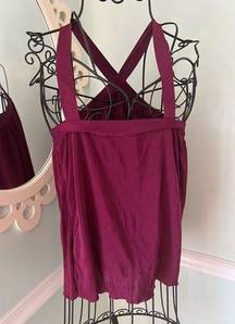 Gucci Tank Top Size S Halter Fuchsia Small Made In Italy