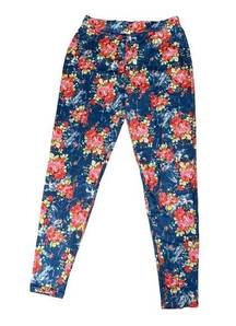 Steve Madden Floral Stretch Jeggings style Leggings | Size L