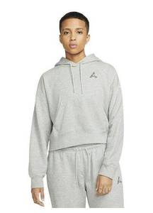 Jordan Nike Air  Essentials Fleece Hoodie in Grey Women’s XL