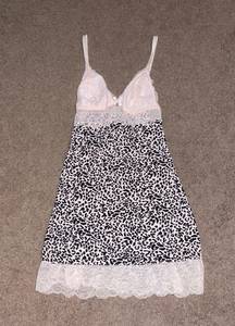 Animal Print Slip Dress