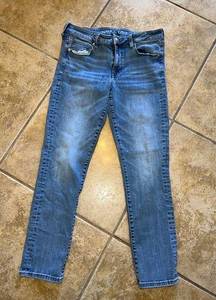 American Eagle  Skinny Jeans Size 12 Short