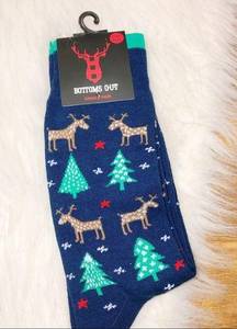 SET of two NWT Christmas holiday socks