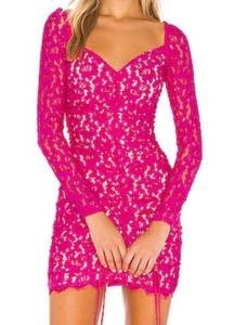 Revolve NWT  Hot Pink Mini Dress