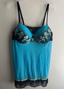 Per Lei Lingerie Top with Embroidery 3X