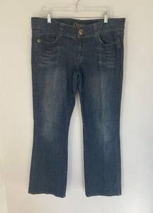 Women’s Juniors Candies Jeans Dark Wash Boot Cut Size 13