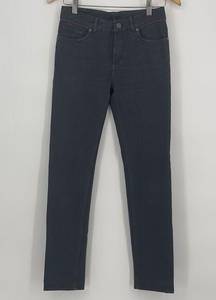 Loro Piana Women's Skinny Jeans Cotton Stretch Dark Gray Denim Size 38