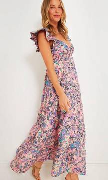 HYACINTH HOUSE Pink Floral Sheridan Maxi Dress