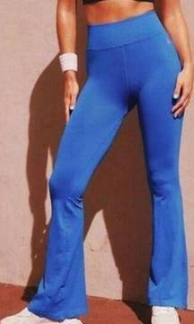 🆕 FP Movement by Free People NWOT Good Karma Flare Leggings in Blue (FPM-27/28)