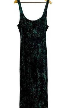 Victorias Secret Vintage Crushed Velvet Maxi Dress Size Medium