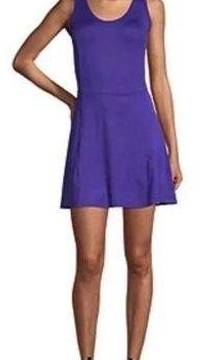 purple athletic tennis dress w/ builtin shorts & pockets size medium NWT