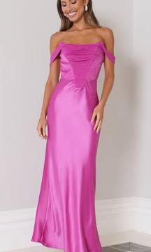 NWT  PRINCESS MOMENT MAXI DRESS PURPLE