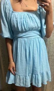 Boutique blue dress 