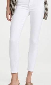 Good American White Cropped Jeans Good Legs Crop in White001 Women’s Size 28 | 6