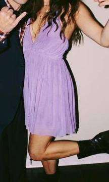 Boutique Purple Dress