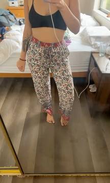 Flare Floral Pants