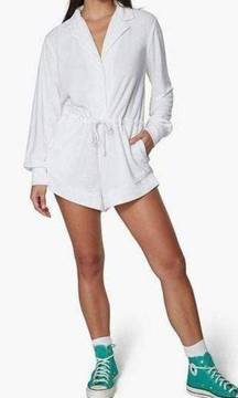 New. Danielle Bernstein terry knit romper. Runs big. XS.