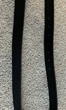 Black Leather Belt