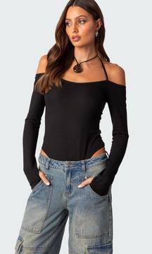 Black Long Sleeve Bodysuit