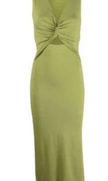 Patrizia Pepe Essential Cut-Out Midi Dress Size 6