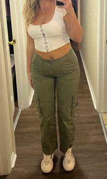 Green Cargo Pants