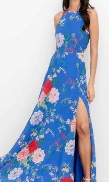 Yumi Kim Dream Floral Maxi Dress Komodo Azure Size Small