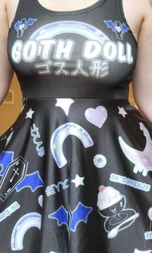 Goth Doll Dress 