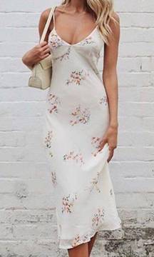 floral midi dress