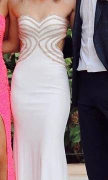 White  Prom Gown