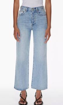 Denim Forum The Farrah High Rise Wide Leg 28