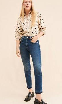 Pilcro by Anthropologie Cigarette Slim Straight Jeans Size 32 W754